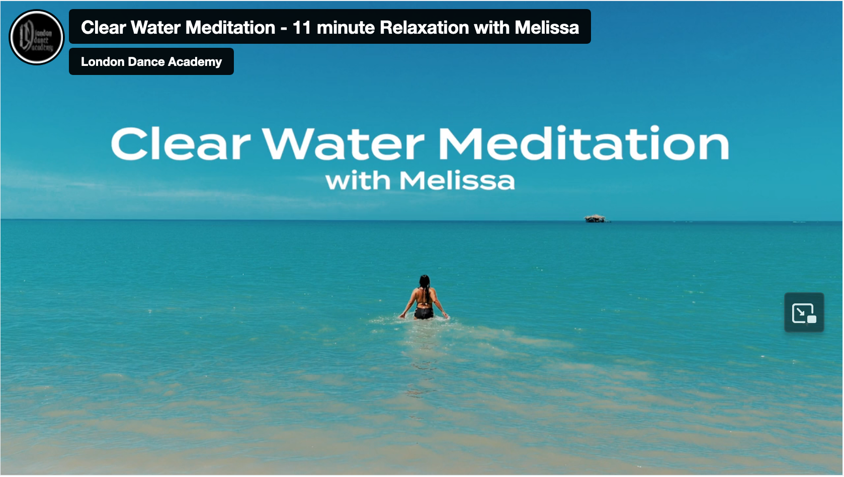 Free Guided Meditation with Melissa: Clear Water Meditation