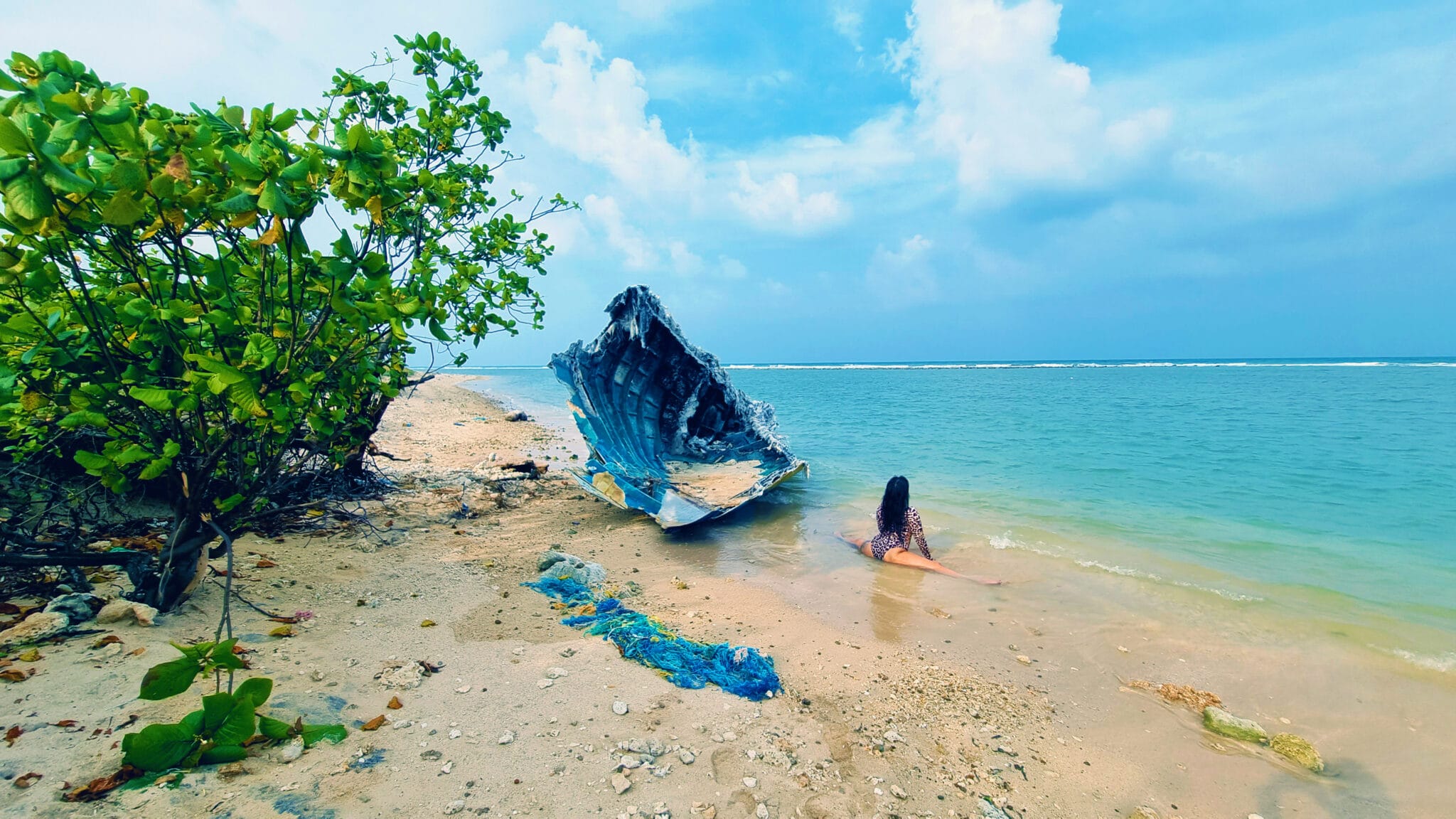 Splits on the beach