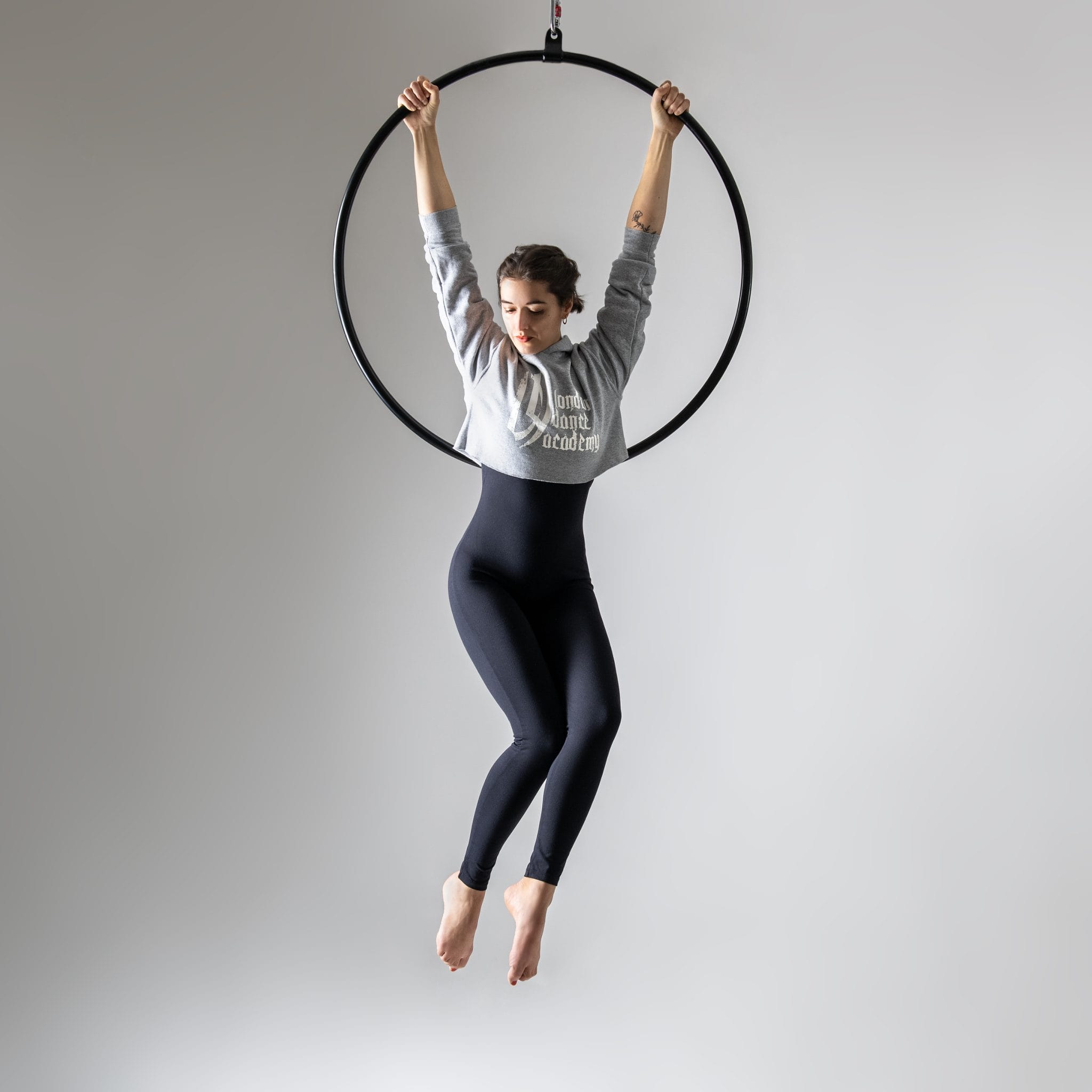 London Dance Academy Logo Printed Crop Hoody